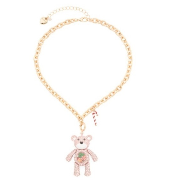 BETSEY JOHNSON Gold Polar Bear Ornament Pendant - Picture 2 of 3